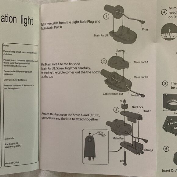 Starfield Simulation Light DIY  - Picture 6 of 9